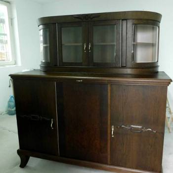 Renowacja starego kredensu za pomocą lakieru Sayerlack TZ9305 mat